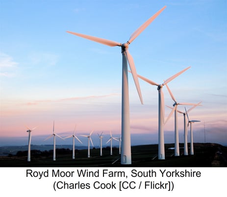 Royd Moor Wind Farm, South Yorkshire by Charles Cook